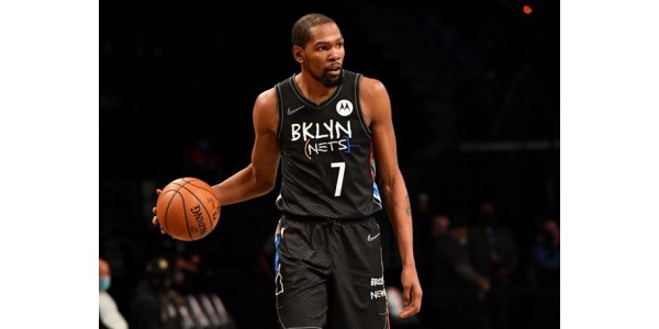 Die Köpfe der drei großen Brooklyn Nets-Spieler